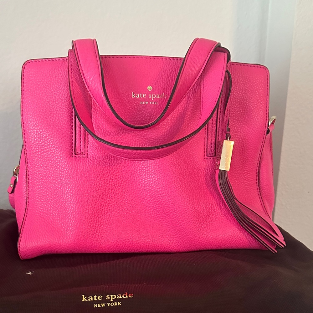 Kate Spade Fuchsia Satchel Bag